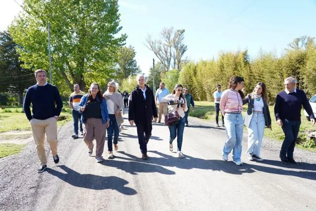 INFRAESTRUCTURA URBANA | Alak inauguró obras viales e hidráulicas en El Rincón