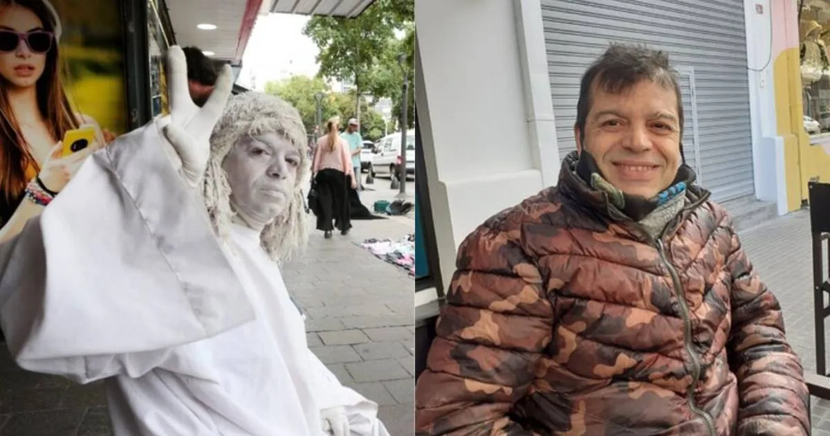 MEMORIA URBANA | Adiós a Pachu: el día en que la estatua viviente de calle 8 se convirtió en leyenda platense